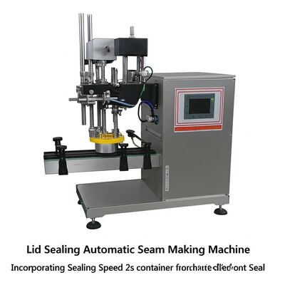 Fermeture de couvercle Machine de couture automatique Incorporant vitesse de fermeture 2s conteneur Idéal pour la fermeture automatique du conteneur