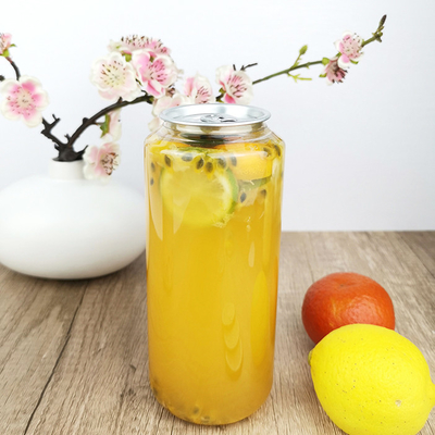 Bouteilles de récipient en plastique d'espace libre de la catégorie comestible 700ml de boissons avec des couvercles de boîte