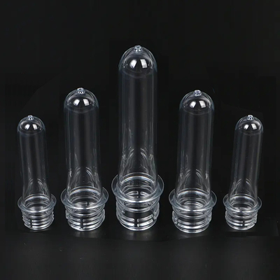 Préforme de bouteille d'animal familier de forme de cylindre 90.8mm avec le cou de Pco 3025