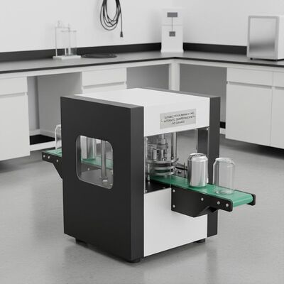 Convient pour les boîtes en aluminium machine à couture automatique couture noir et blanc pas de fuite PET boîtes en plastique compatibles durable
