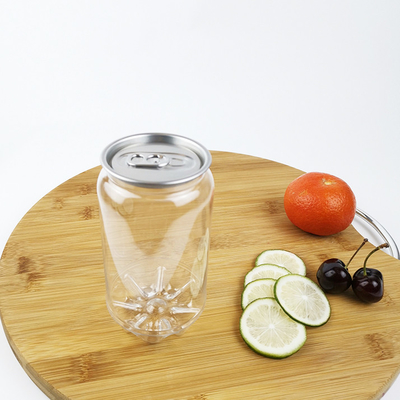 le conteneur 0.45L vide met le lait en bouteille de thé de Diamond Shape Snap Lids For