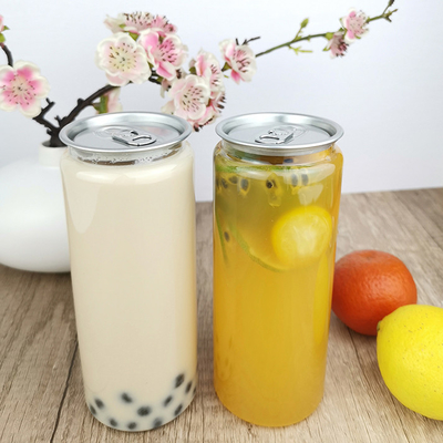 Les boissons arrosent les boîtes ouvertes faciles de Juice Plastic 500ml avec les couvercles instantanés étanches