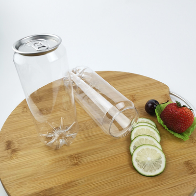 Conteneurs en plastique transparents d'ANIMAL FAMILIER pour stocker les boissons 500ml de lait de thé
