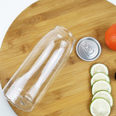 Pots clairs de conteneur de nourriture 650ml avec la catégorie comestible Juice Bottles de couvercles instantanés