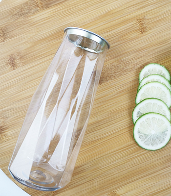 Pots de conteneur de nourriture des marchandises sèches 0.5L avec les couvercles instantanés Diamond Shape