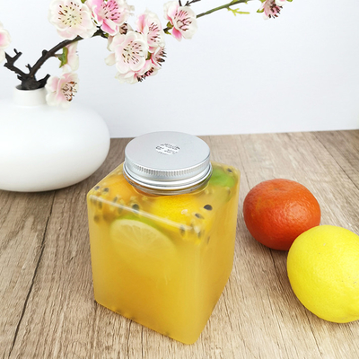Bouteilles de thé/jus jetables en plastique de 500 ml avec bouchons