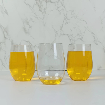 Gobelets en plastique de 350 ml pour l'eau, le jus, le café ou le thé