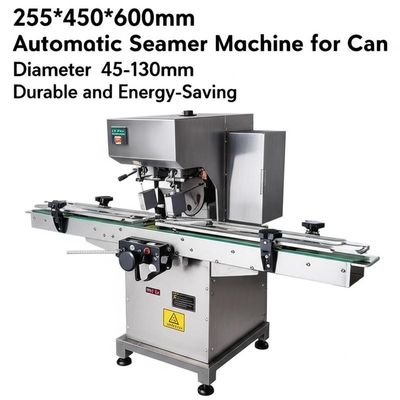 Sertisseuse automatique 255*450*600mm pour diamètre de boîte 45-130mm, durable et économe en énergie