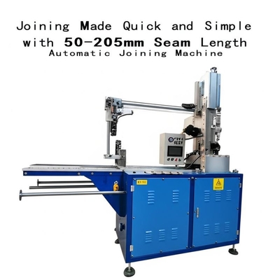 Jointure simplifiée et rapide avec une machine de jointure automatique de 50 à 205 mm de longueur de couture
