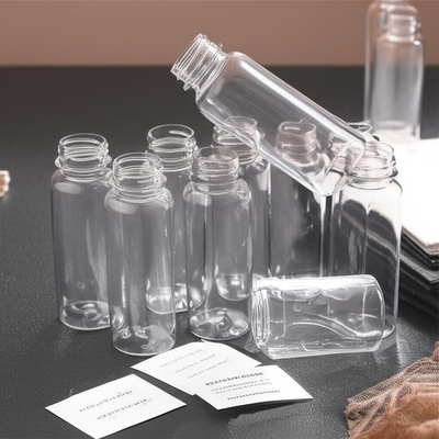 Bouteilles en plastique en PP réutilisables et solutions de stockage avec étiquettes personnalisables