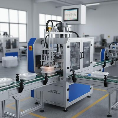 200360550mm Machine de jointure automatique avec vitesse d'étanchéité 2s conteneur offrant des performances dans les lignes d'assemblage de conteneurs